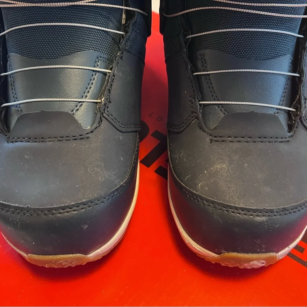 Deeluxe Deemon 3L BOA snowboard boots, sz 9, Navy - Picture 3 of 7